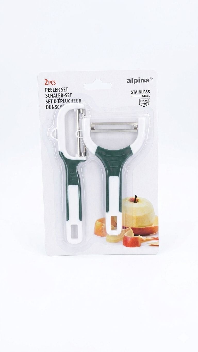 Set 2 dispozitive de curățare fructe și legume Alpina