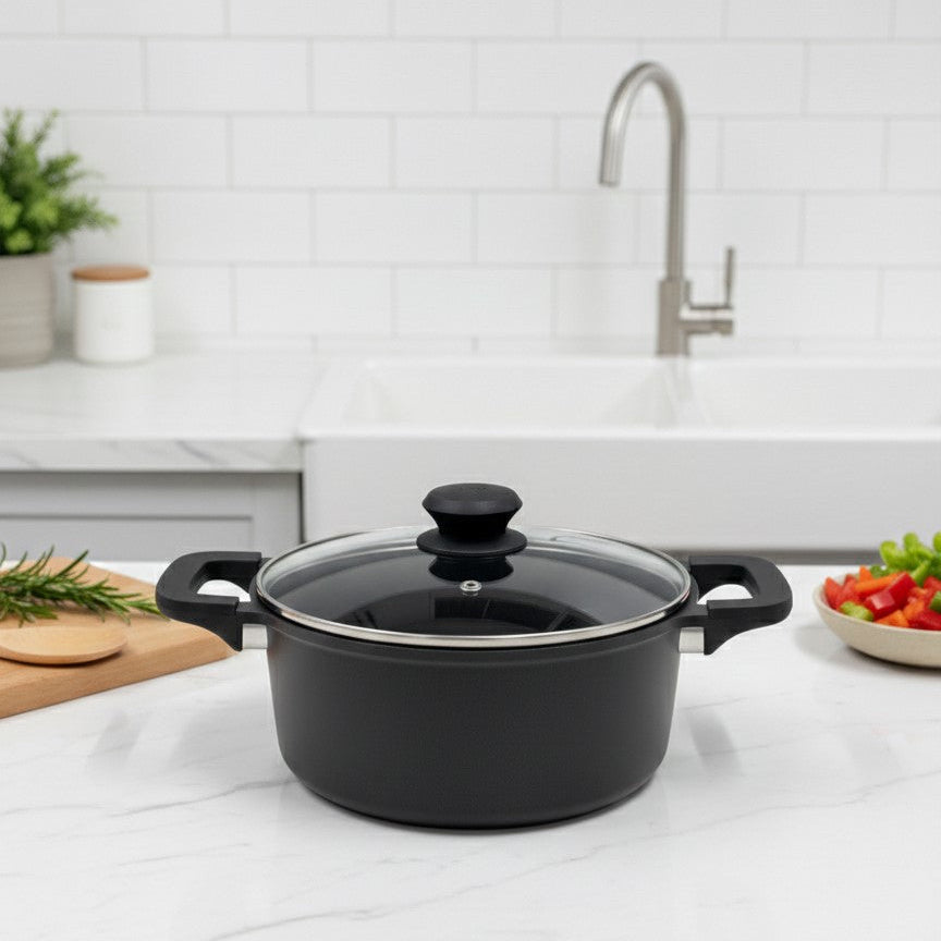Cratita cu capac 2.7L LEO BERGHOFF, diametru 20 cm