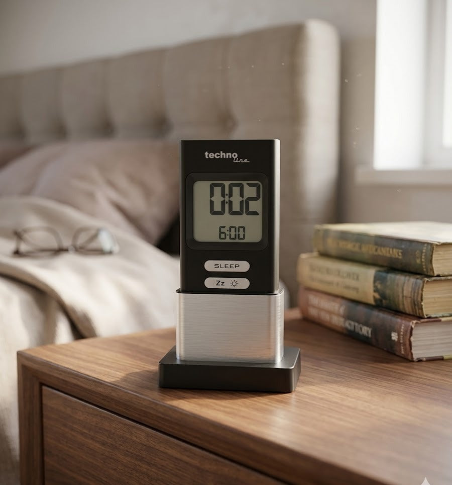 Ceas lcd cu functie somn usor si alarma