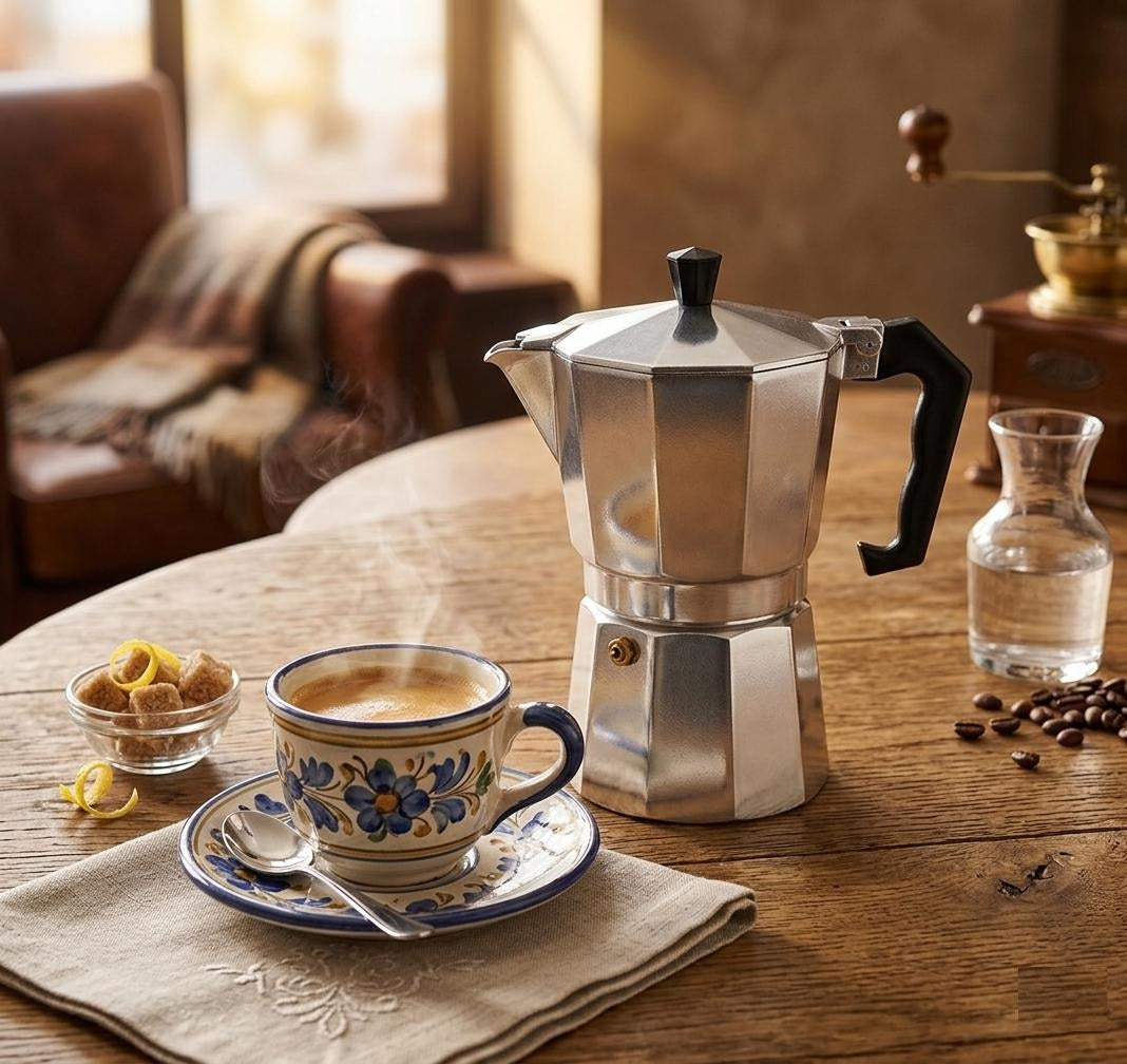 Cafetiera espresso italian 6 cesti, Alpina