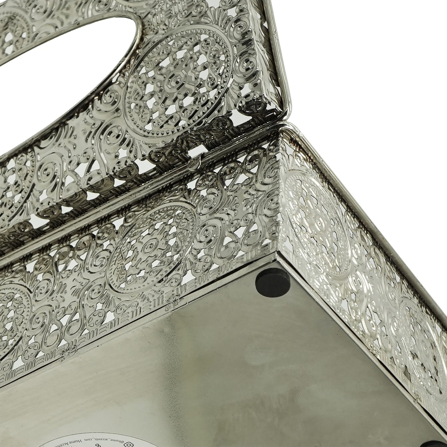 Cutie Servetele metal perforat, Home Accent, 71491