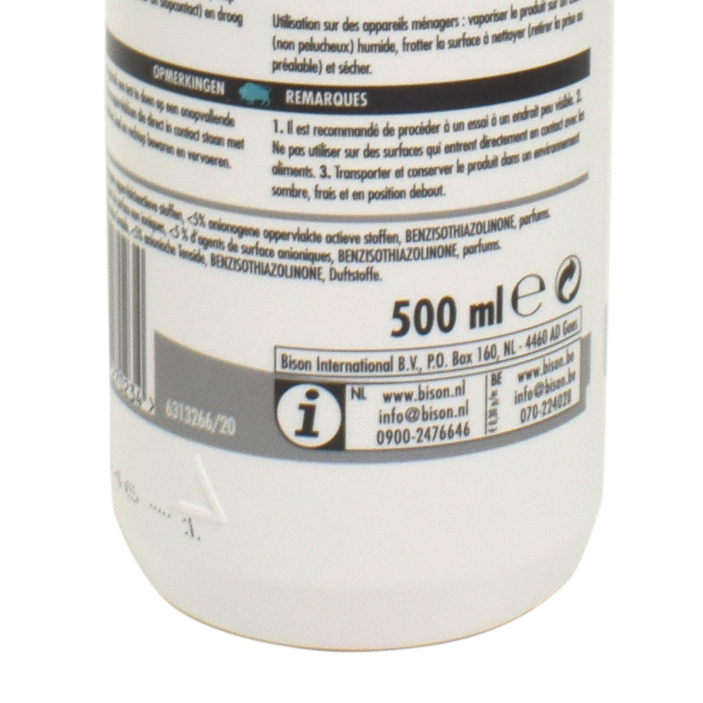 Solutie pentru lustruirea inoxului, Bison, 500ml