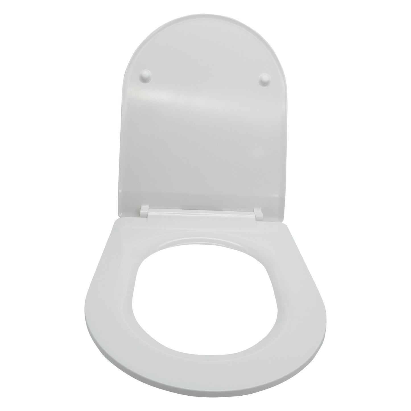 Capac pentru wc, universal, Dutch House, Soft Close, alb, 465x365, 02212