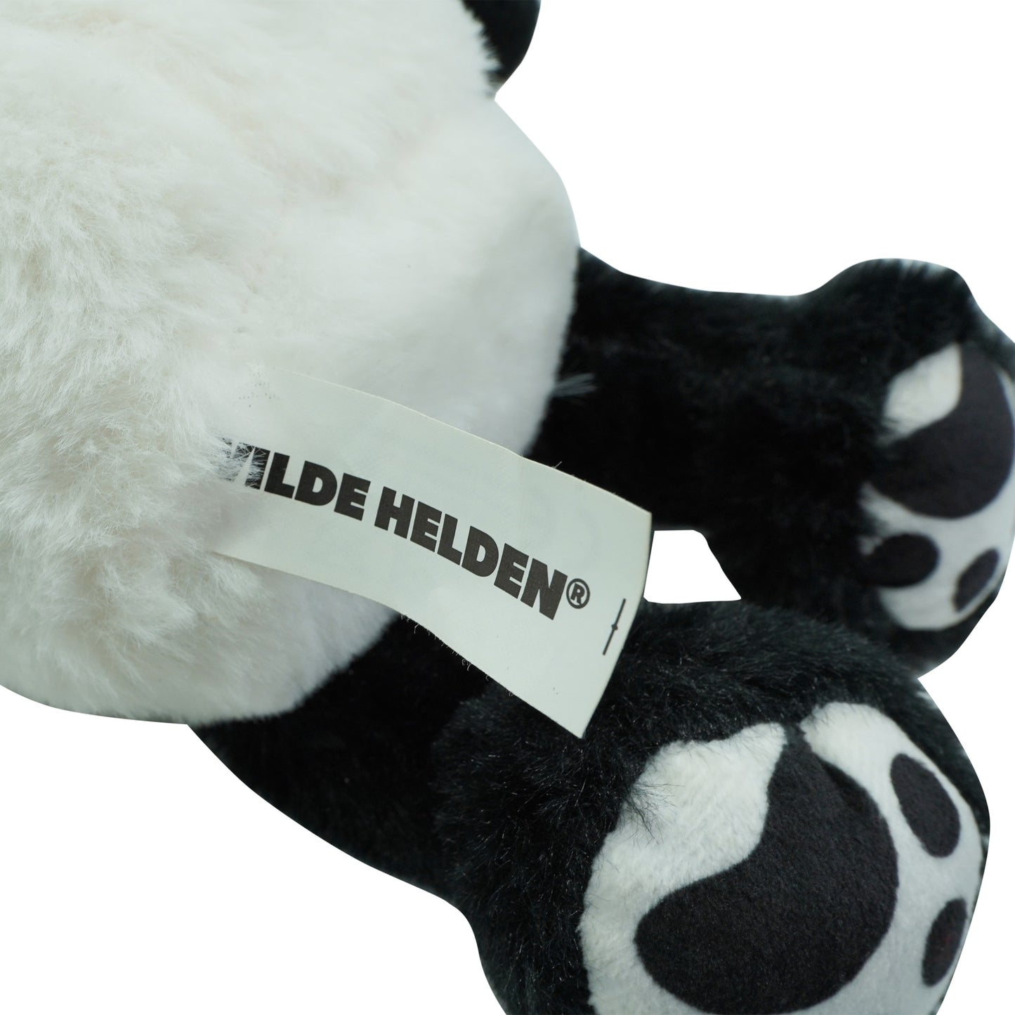 Jucarie de Plus, Pro Panda, Wilde Helden, alb cu negru, 30 cm, 25919