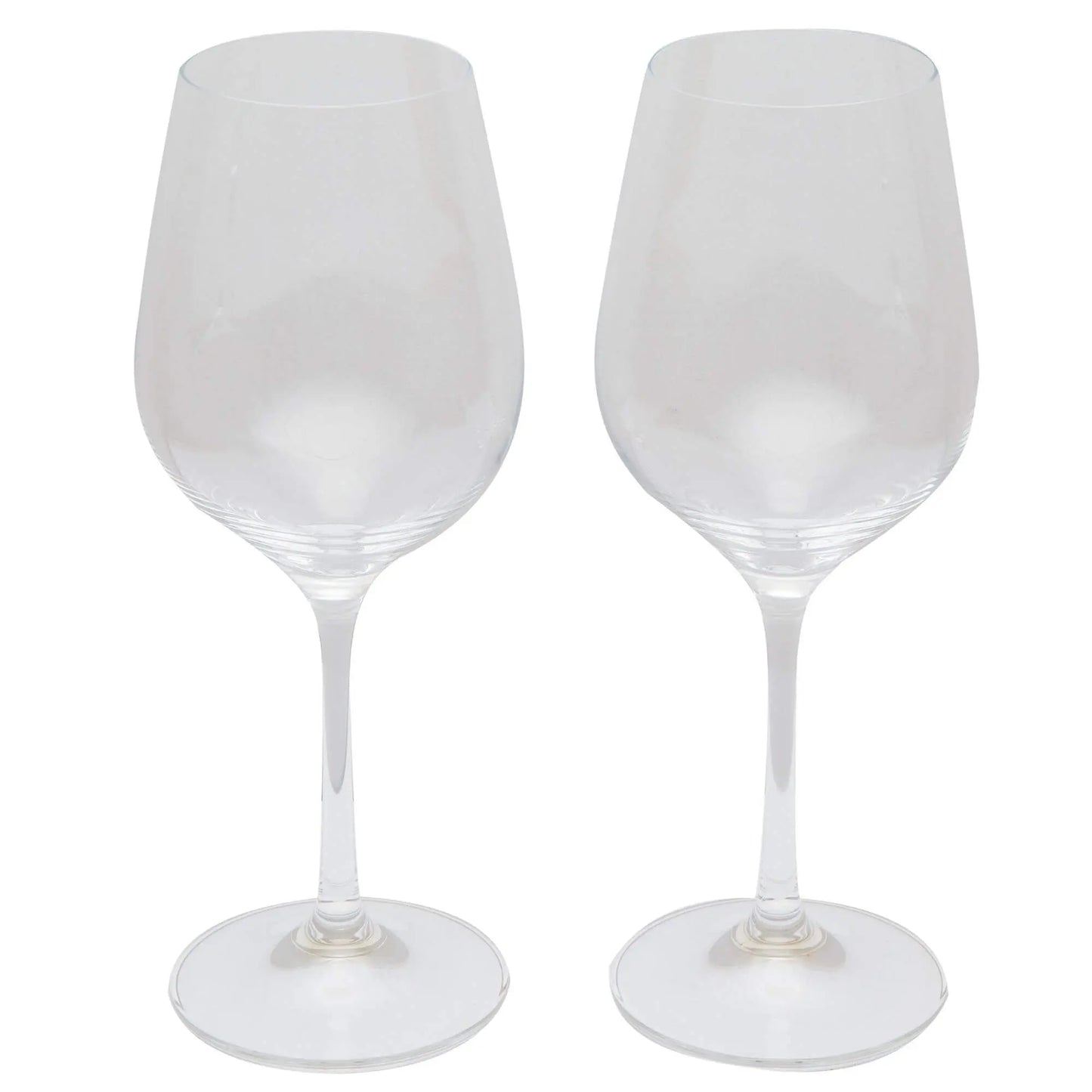 Pahare vin alb cristal Plus, 2x400 ml, Transparente