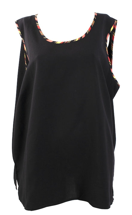 Top Dama, Cortun, negru, marimea 50, 8066Blk