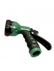 Set irigat gradina: pistol de stropit multijet cu patru accesorii Garden Pleasure, plastic, Verde / Negru