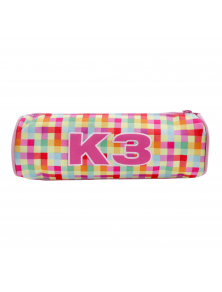 Penar cilindric, imprimeu cu trupa K3, multicolor