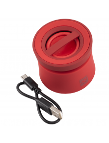 Boxa portabila mini Bluetooth Coda Ifrogz, USB, microfon, 6 x 5 cm, 1 W, Rosu