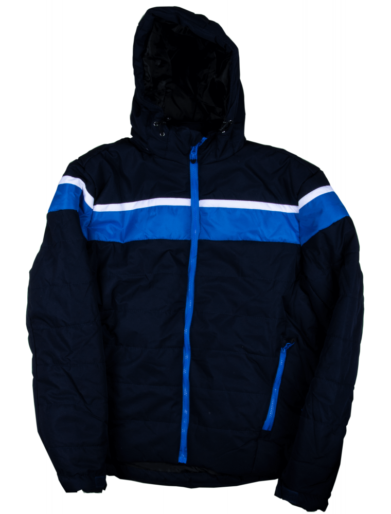 Jacheta de ski Active Touch, pentru barbati, cu dungi, Multicolor