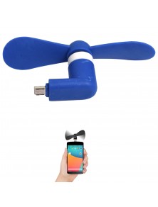 Mini ventilator albastru pentru telefon, PF Concept