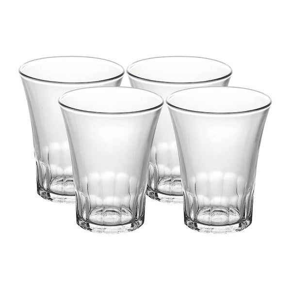 Set 4 pahare sticla Duralex 9cl/00110