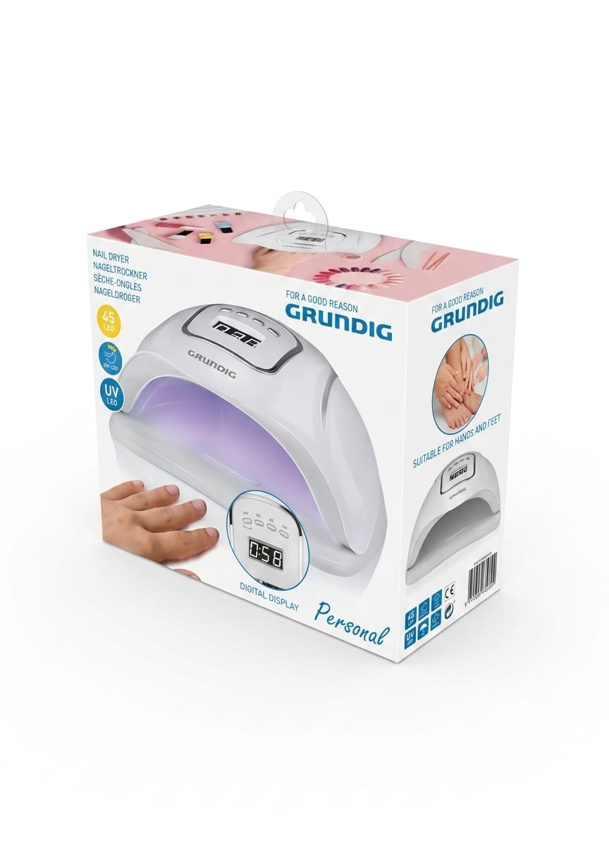 Lampa manichiura gel, uv led, Grundig