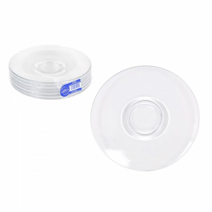 Set 6 farfurii intinse sticla Duralex Caprice