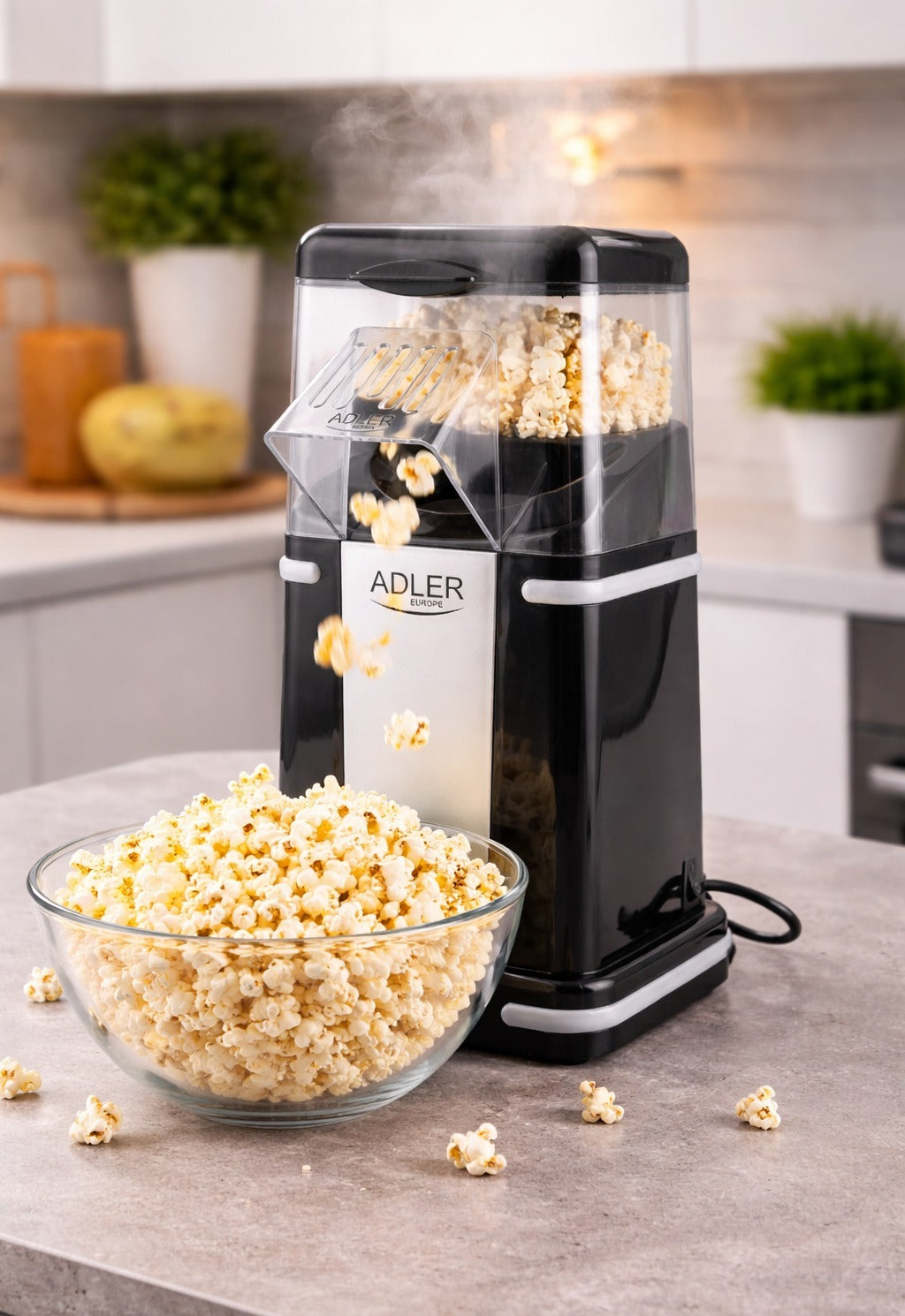 Aparat popcorn Adler, AD4511, 1200W