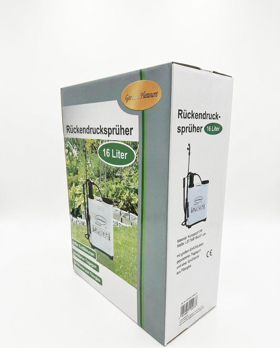 Vermorel de spate profesional Garden Pleasure, 16 Litri – pompă de stropit cu lance din fibră de sticlă