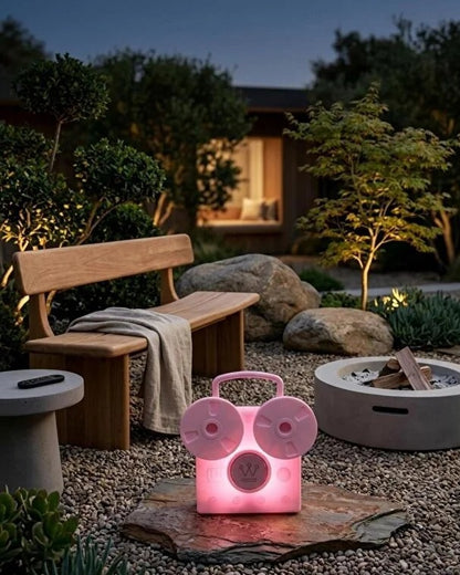 Boxa portabila cu leduri si bluetooth, 10 W, WOSP 2101
