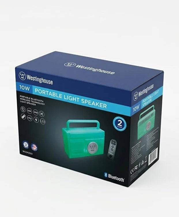 Boxa portabila cu leduri si bloetooth, 10W, WOSP 2103
