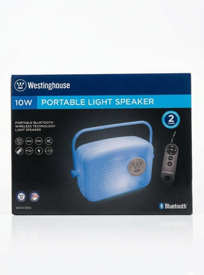 Boxa portabila cu leduri si bluetooth, 10 W, WOSP 2105