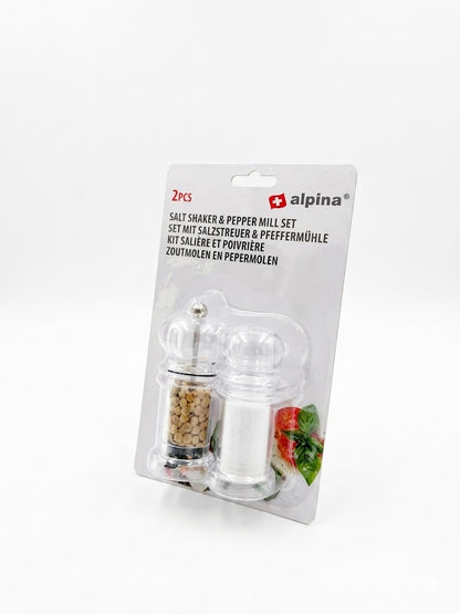Set 2 rasnite pentru sare si piper, Alpina