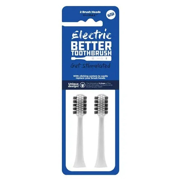 Set 2 rezerve periute dinti electrice Betteer toothbrushWH