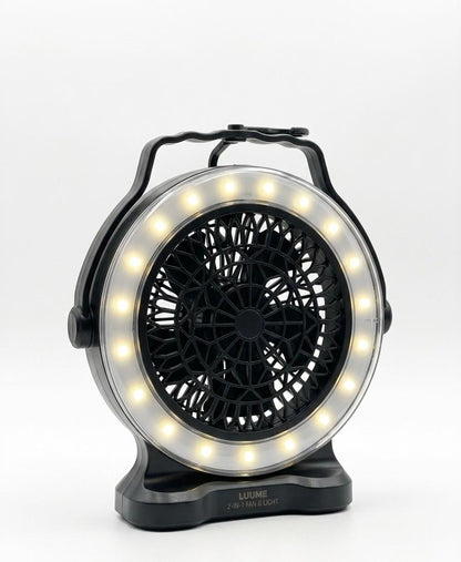 Mini ventilator 2 in 1 cu leduri