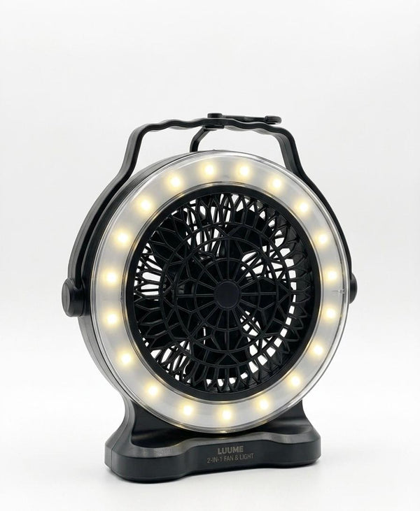 Mini ventilator 2 in 1 cu leduri
