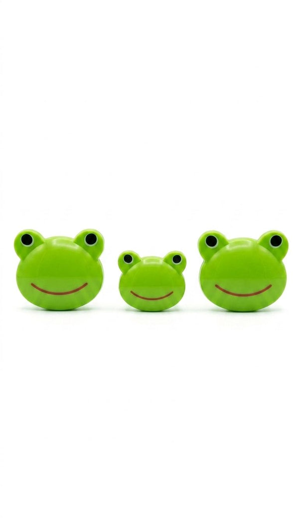 Set 3 clipsuri universale pentru pungi, model broscuță
