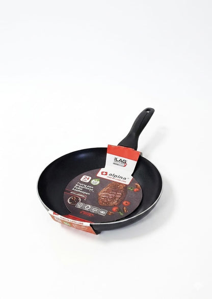 Tigaie antiaderenta din aluminiu 24cm, Alpina