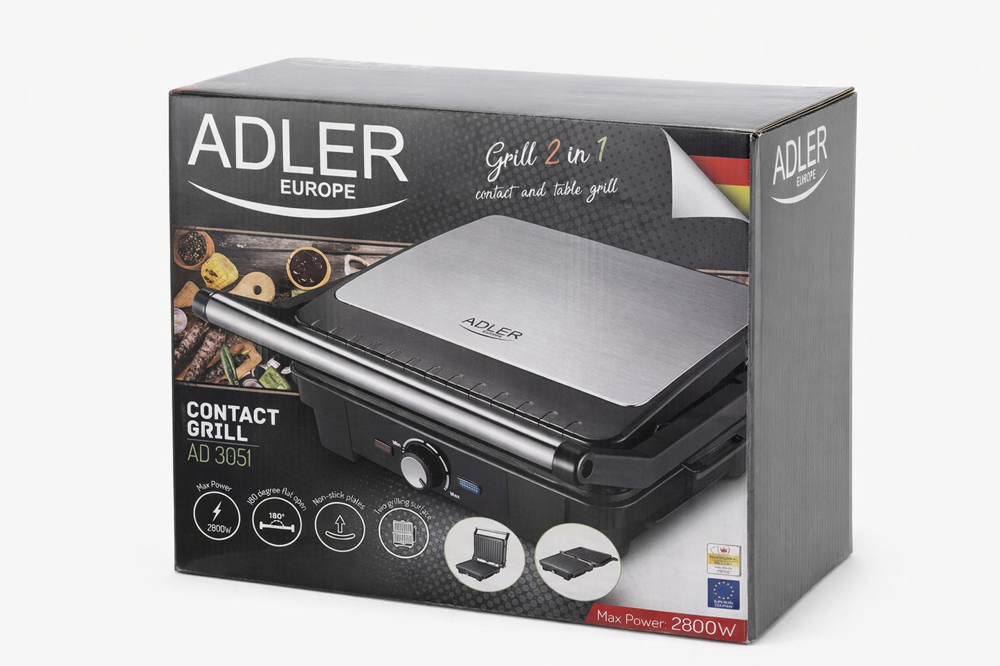 Gratar de interior si exterior Adler, AD3051