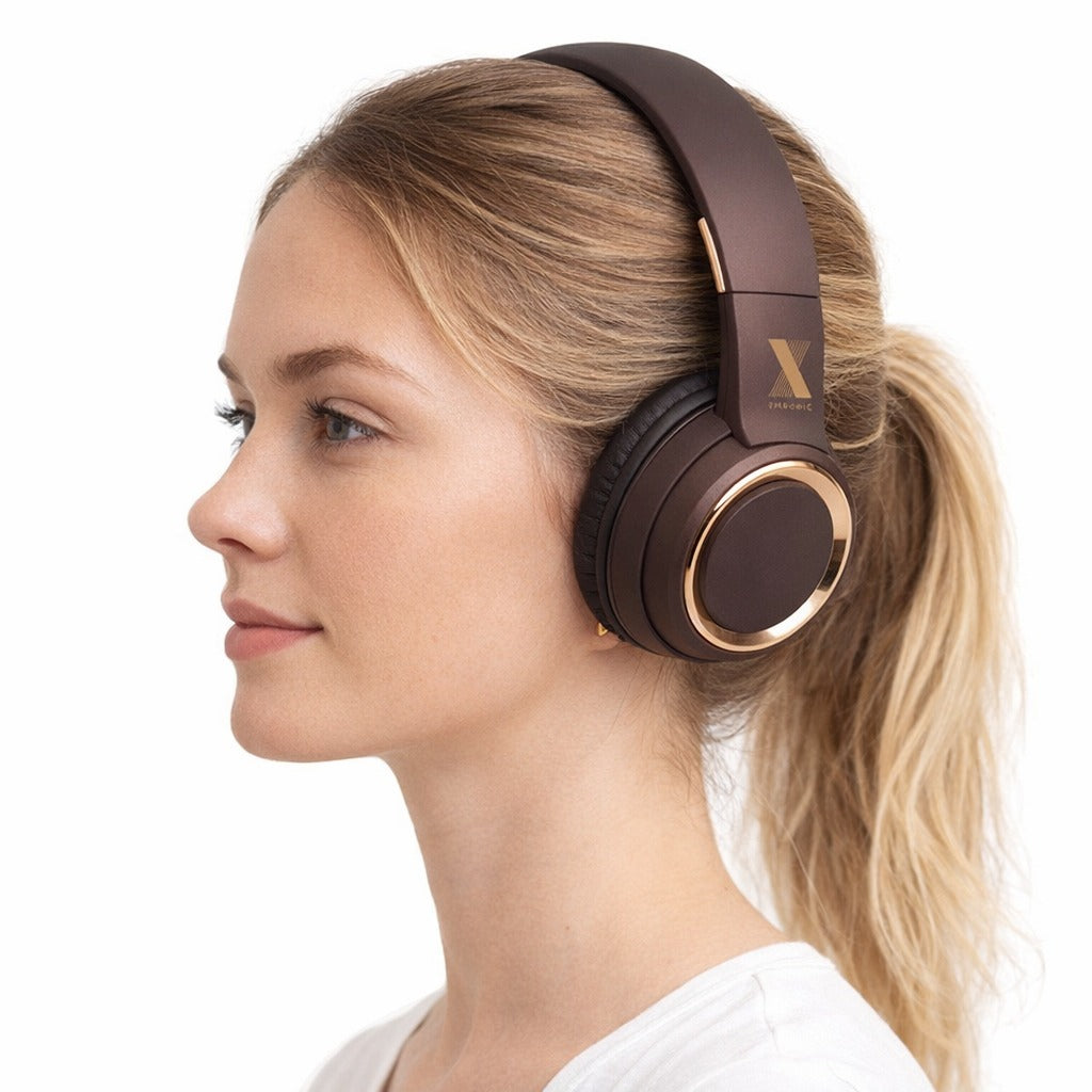 Casti Bluetooth Xtronic cu Autonomie 7 Ore – Sunet Pure Bass, Drivere 40mm, Microfon, Conexiune Multipla 