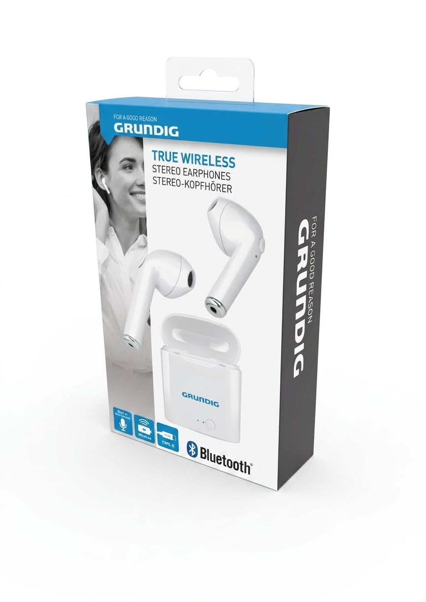 Casti wireless earbuds, Grundig