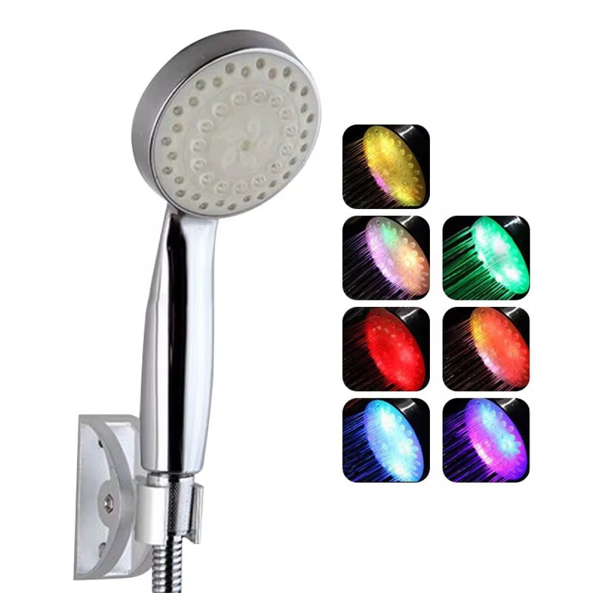 Para de dus cu led 7 culori