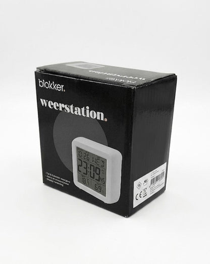 Statie meteo cu calendar, Blokker