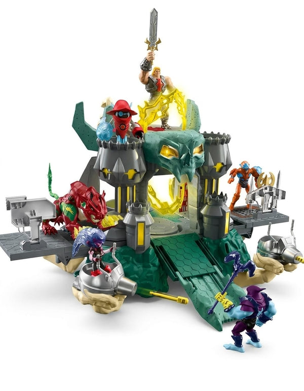 Set de joaca castelul Grayskull - he-man and the masters of the universe, cu sunete si lumini