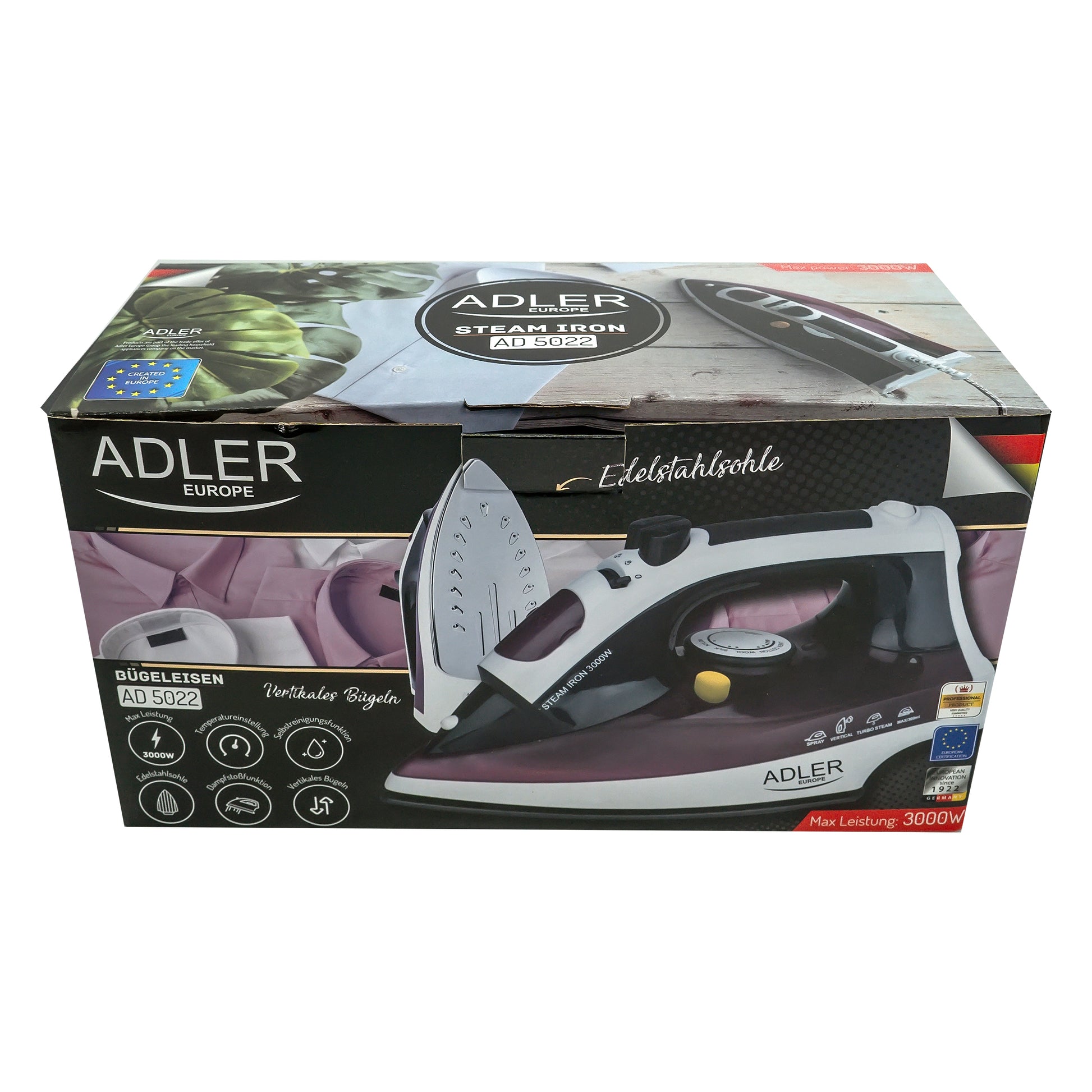 Fier de calcat cu autocuratare AD 5022 ADLER