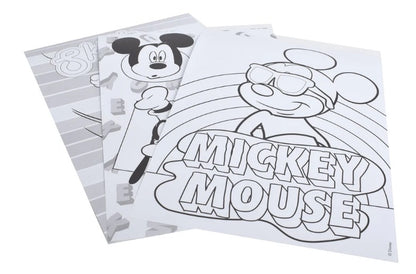 Set 24 piese pentru colorat Mickey Mouse