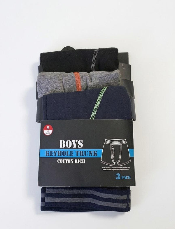 Set 3 boxeri copii bumbac organic
