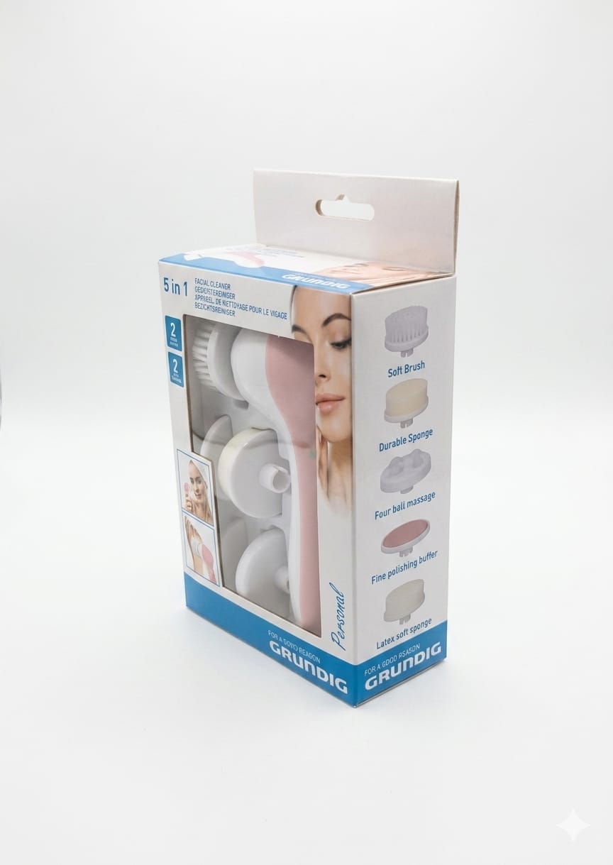 Aparat pentru curatarea tenului 5 in 1 Grunding