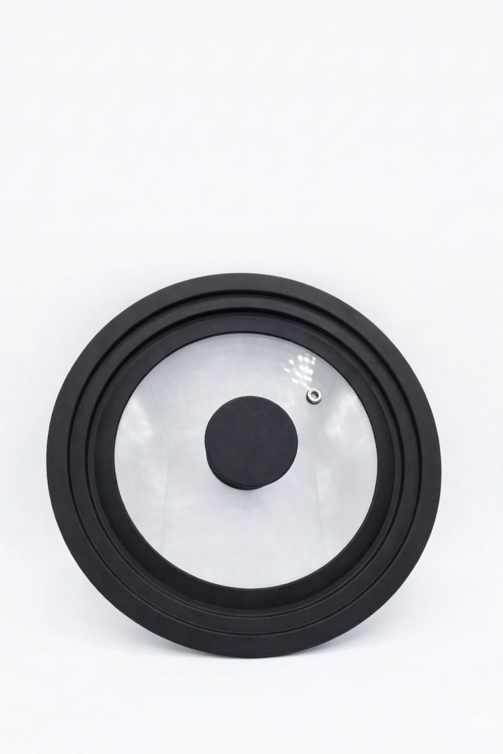 Capac de sticla cu margine de silicon, diametru 16/18/20 cm, Alpina