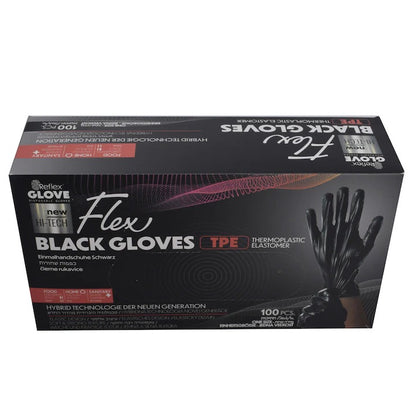 Set 100 manusi Black Gloves
