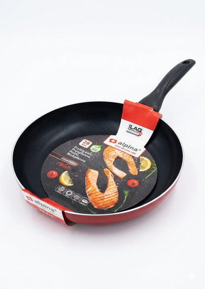 Tigaie antiaderenta din aluminiu 28 cm, Alpina