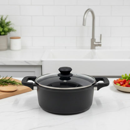 Cratita cu capac 2.7L LEO BERGHOFF, diametru 20 cm