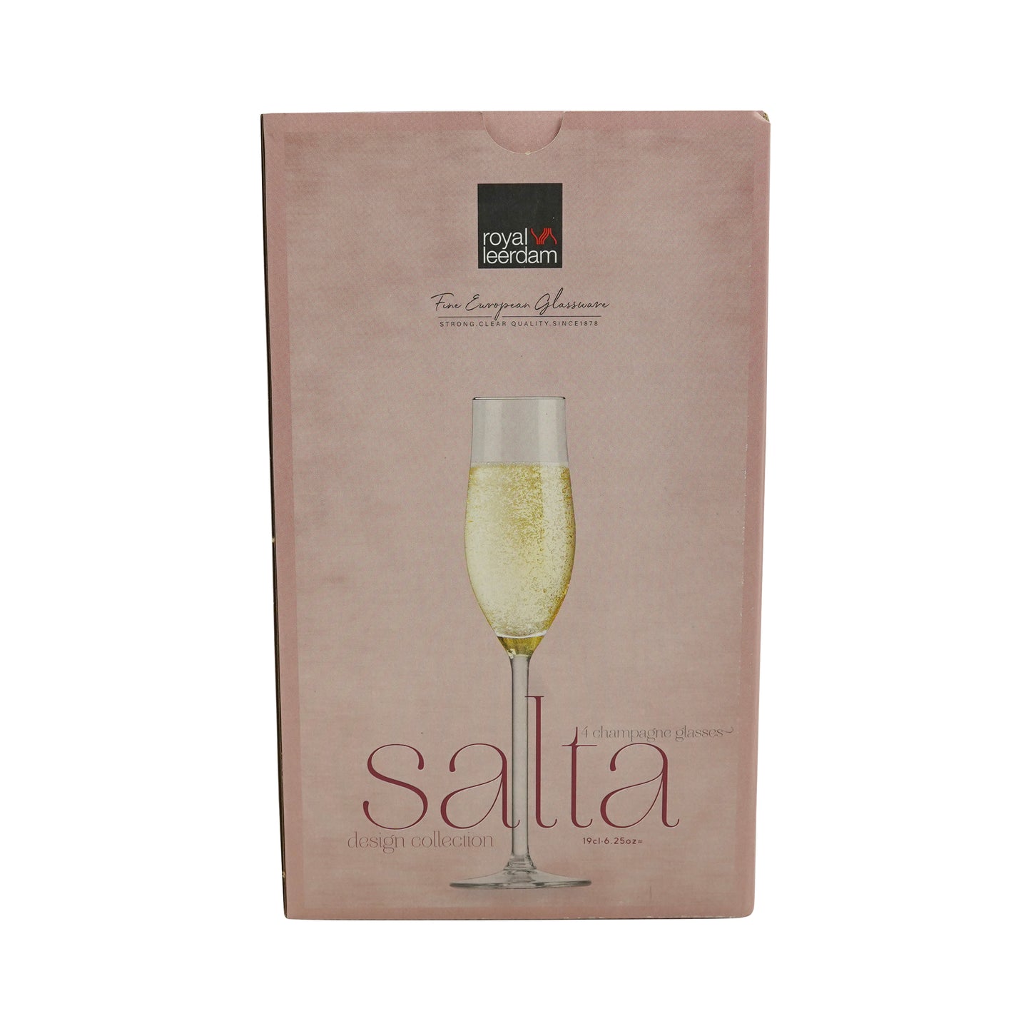 Set 4 pahare pentru sampanie salta royal leerdam 801712