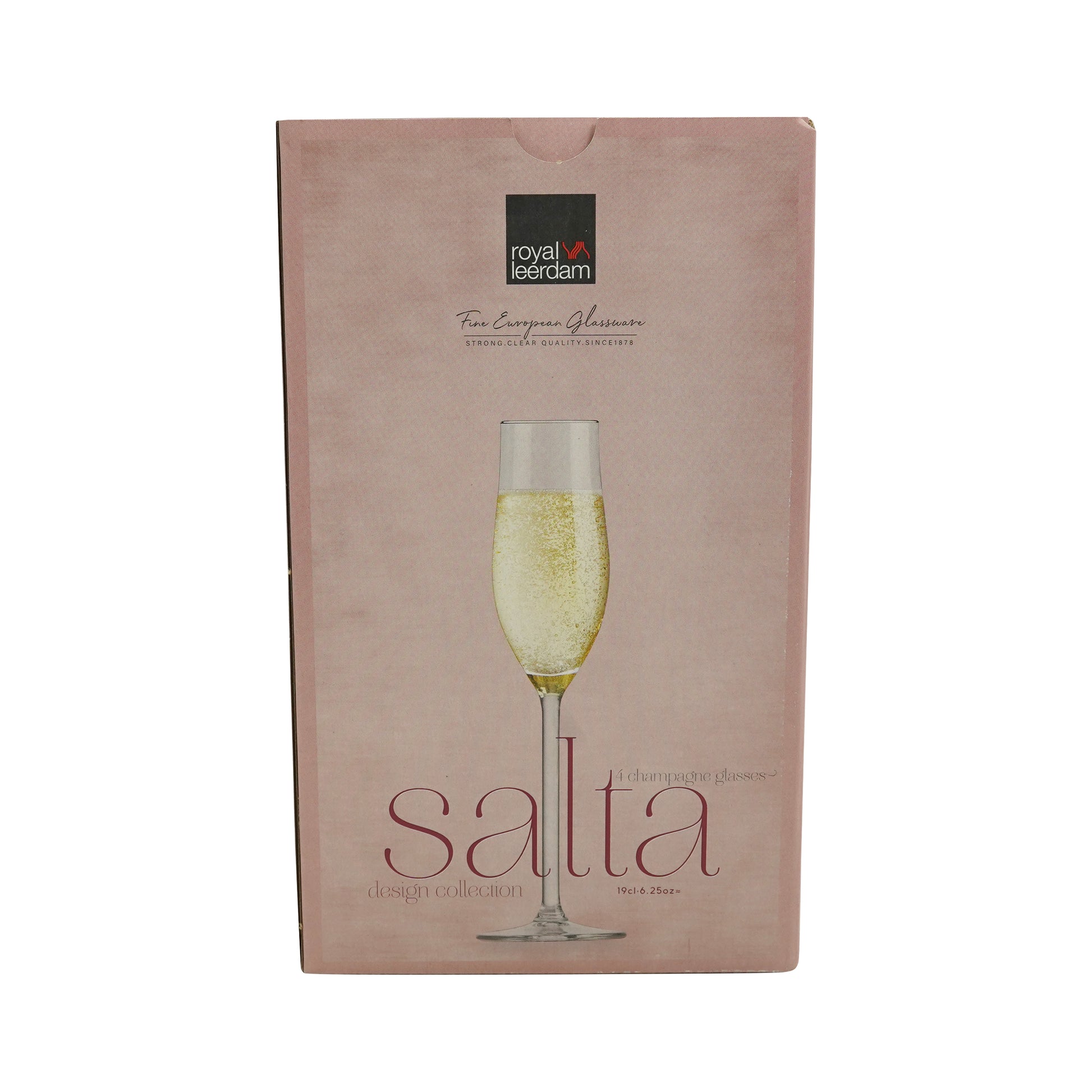 Set 4 pahare pentru sampanie salta royal leerdam 801712