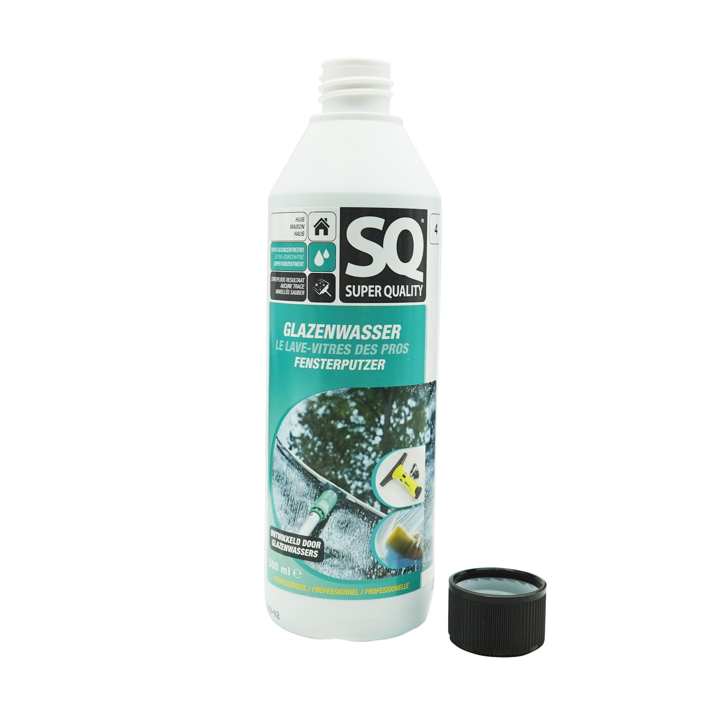 Solutie curatare FEREstre SI OGLINZI SQ 500 ML