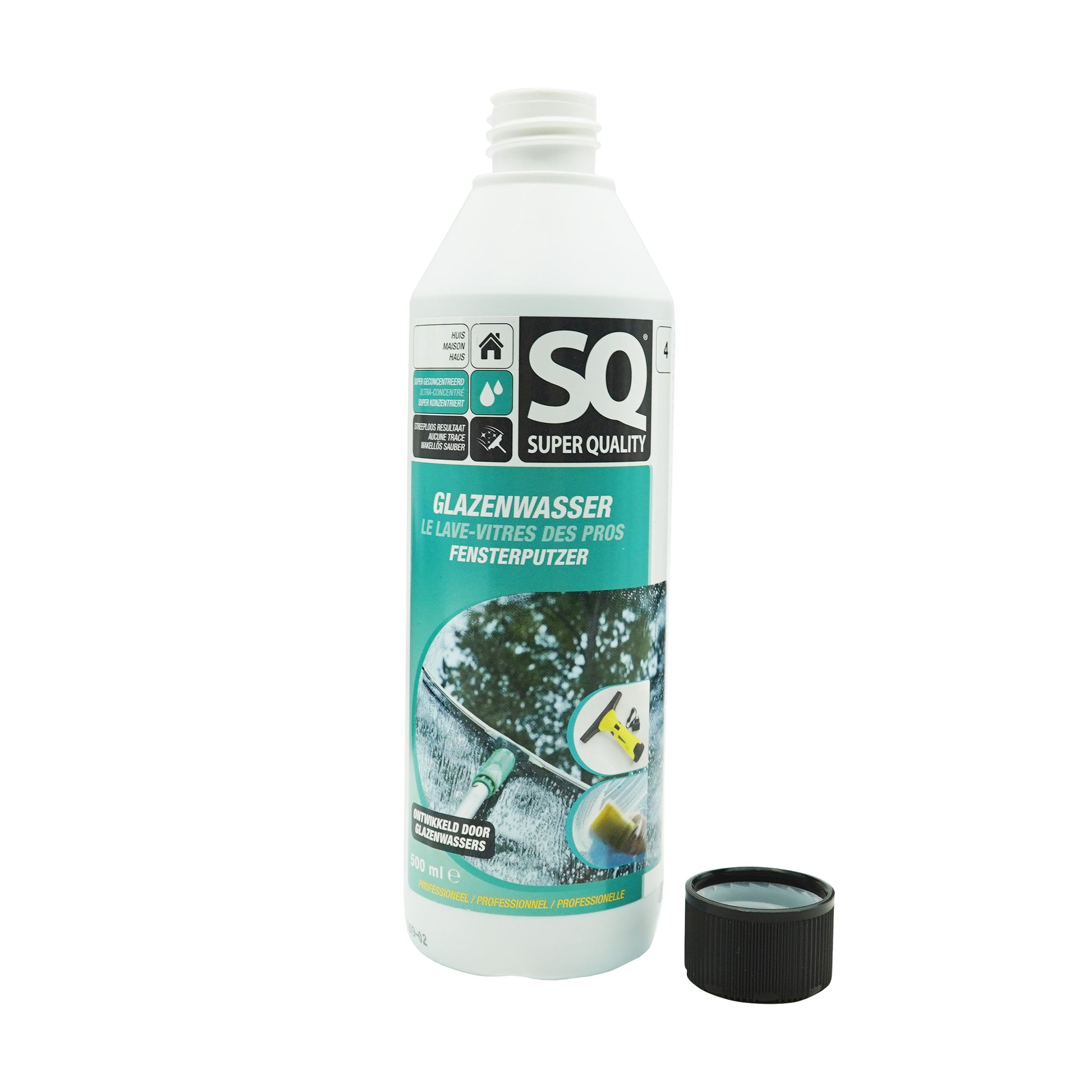 Solutie curatare FEREstre SI OGLINZI SQ 500 ML