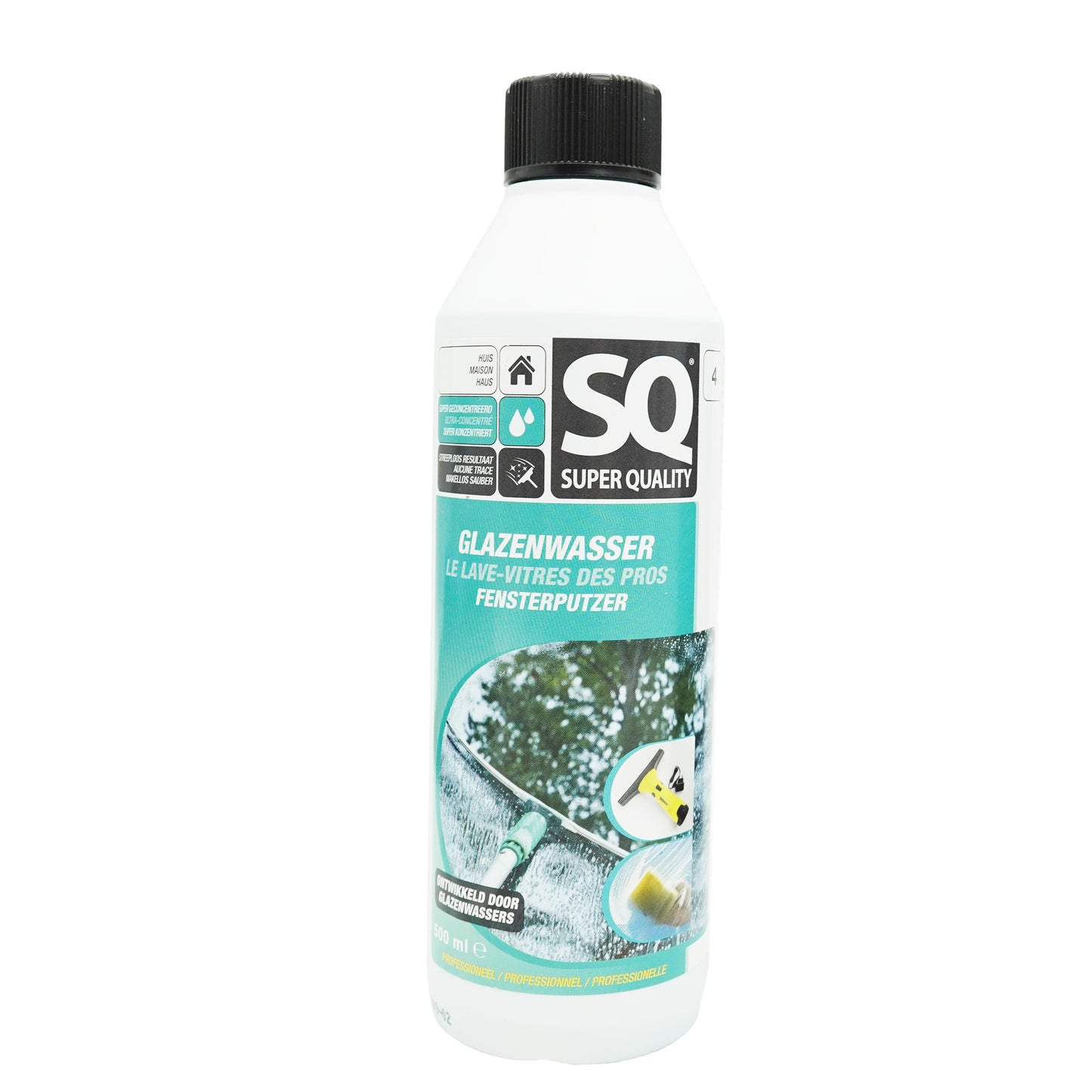 Solutie curatare FEREstre SI OGLINZI SQ 500 ML
