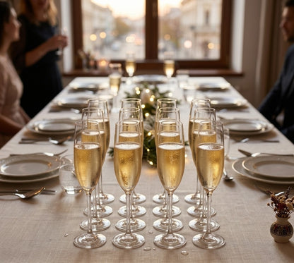 Set 12 pahare cristal sampanie Oslo Spigelau