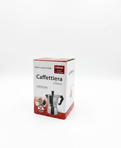 Mini cafetiera clasica din aluminiu, Cubana